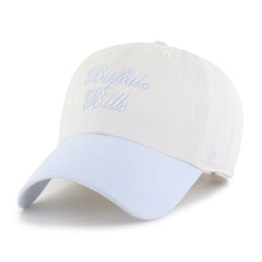 Buffalo Bills '47 Women's Gelato Two-Tone Clean Up Adjustable Hat - White - 47 brand