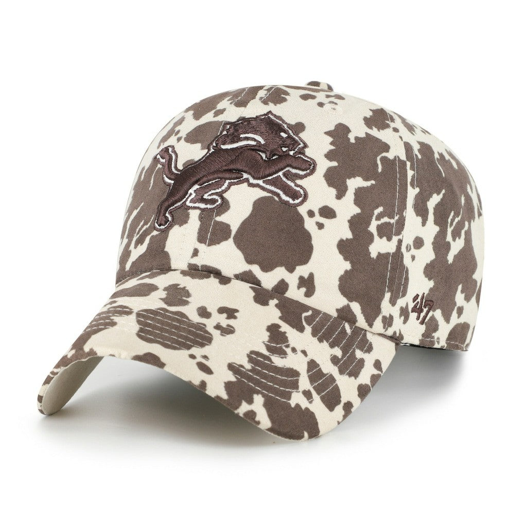 Detroit Lions '47 Women's Bessie Clean Up Adjustable Hat - Natural - 47 brand