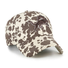 Detroit Lions '47 Women's Bessie Clean Up Adjustable Hat - Natural - 47 brand