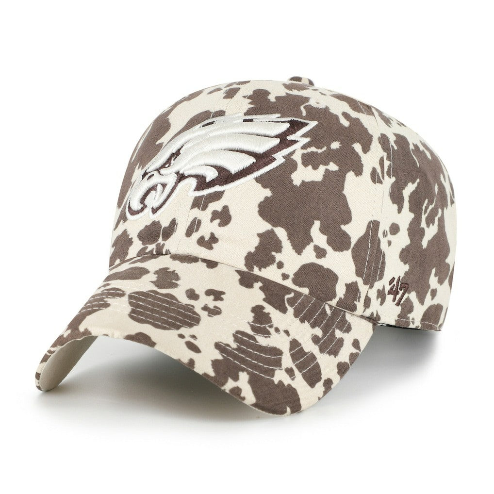 Philadelphia Eagles '47 Women's Bessie Clean Up Adjustable Hat - Natural - 47 brand