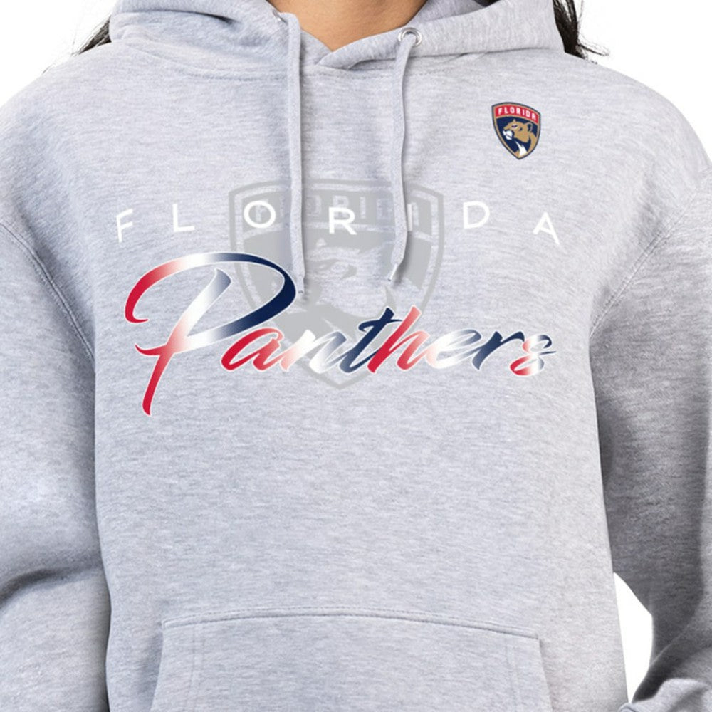 Florida Panthers G-III 4Her by Carl Banks Women's Shadow Logo Fleece Hoodie - Gray | NHL discount