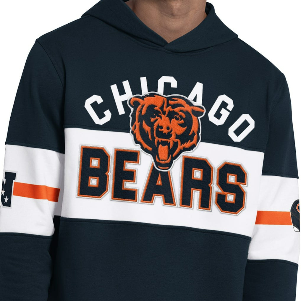 Chicago Bears Starter Fullback Jersey Hoodie - Navy - NFL