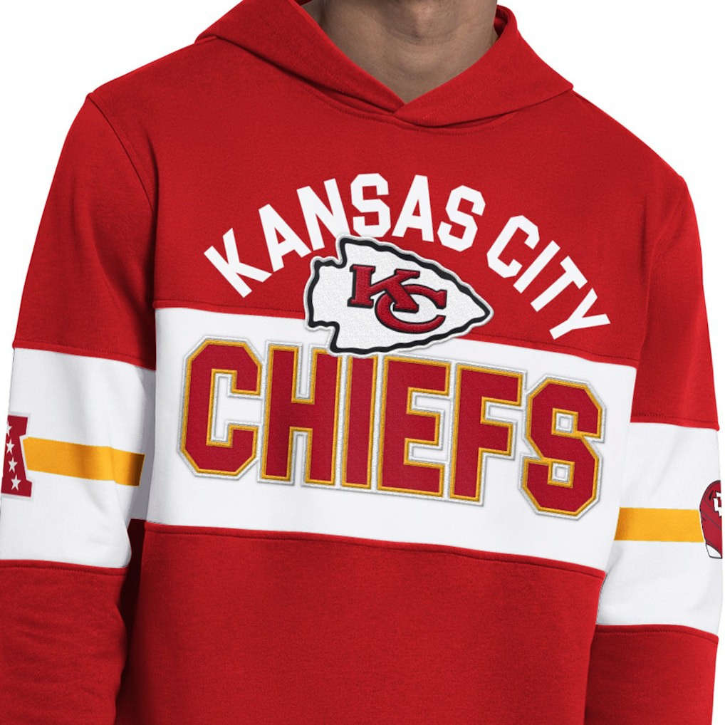 Kansas City Chiefs Starter Fullback Jersey Hoodie - Red - NFL