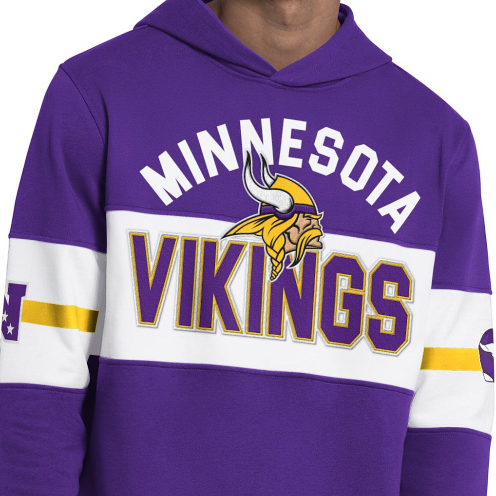 Minnesota Vikings Starter Fullback Jersey Hoodie - Purple - NFL