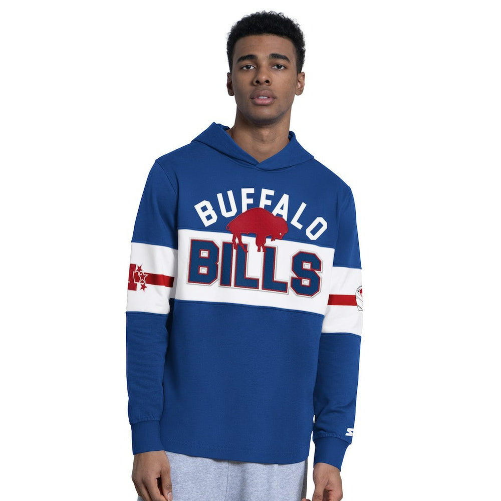 Buffalo Bills Starter Fullback Jersey Hoodie - Royal - NFL