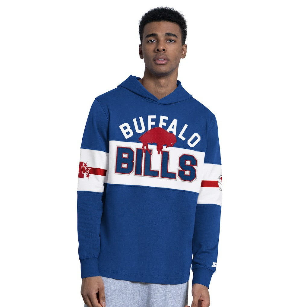 Buffalo Bills Starter Fullback Jersey Hoodie - Royal - NFL