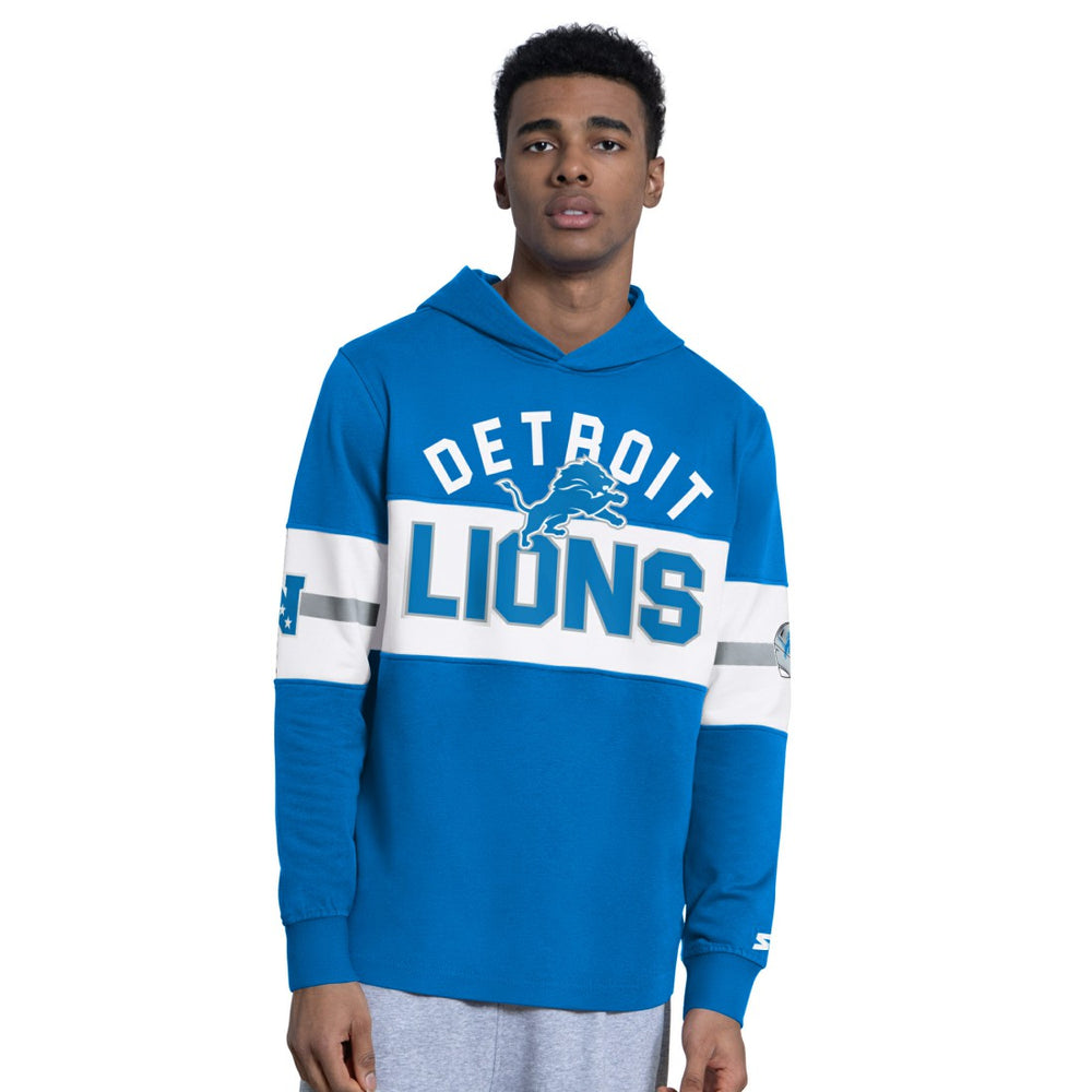 Detroit Lions Starter Fullback Jersey Hoodie - Royal - NFL