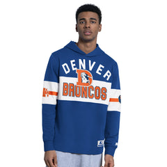 Denver Broncos Starter Fullback Jersey Hoodie - Blue - NFL