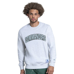 Washington Commanders Starter Faceoff Fleece Sweatshirt - Ash - NFL