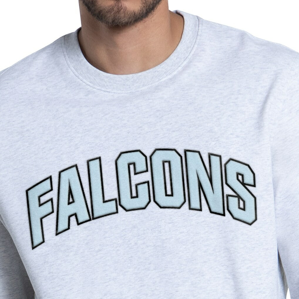 Atlanta Falcons Starter Faceoff Fleece Sweatshirt - Ash - NFL