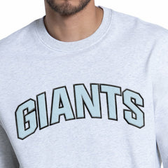 New York Giants Starter Faceoff Fleece Sweatshirt - Ash - NFL