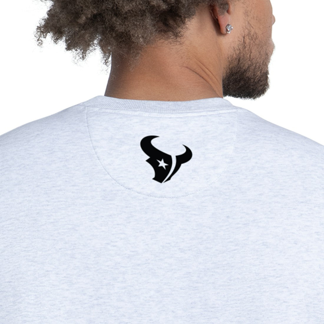 Houston Texans Starter Faceoff Fleece Sweatshirt - Ash - NFL