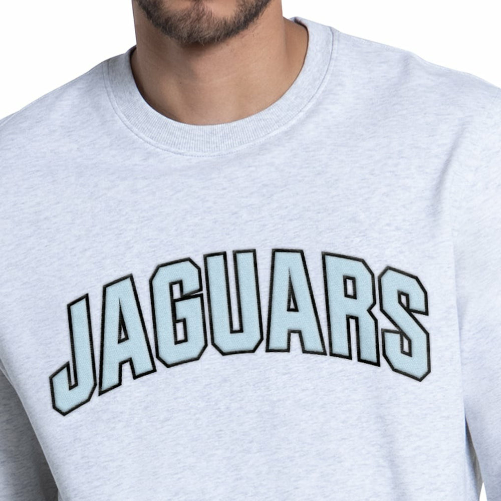 Jacksonville Jaguars Starter Faceoff Fleece Sweatshirt - Ash - NFL