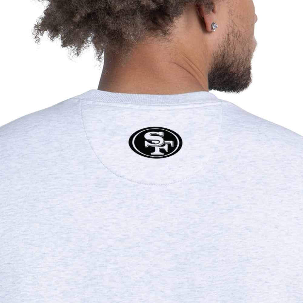 San Francisco 49ers Starter Faceoff Fleece Sweatshirt - Ash - NFL