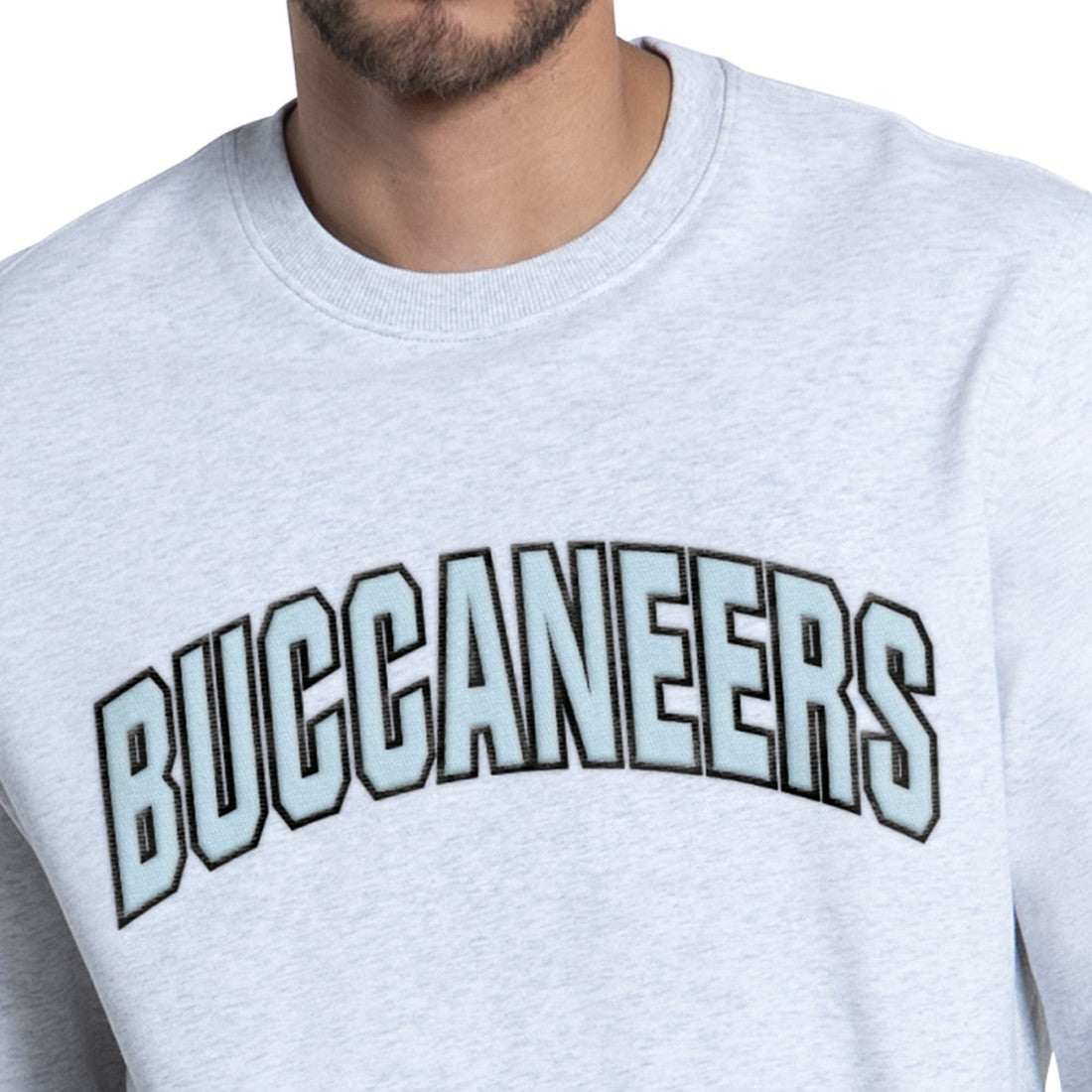 Tampa Bay Buccaneers Starter Faceoff Fleece Sweatshirt - Ash - NFL