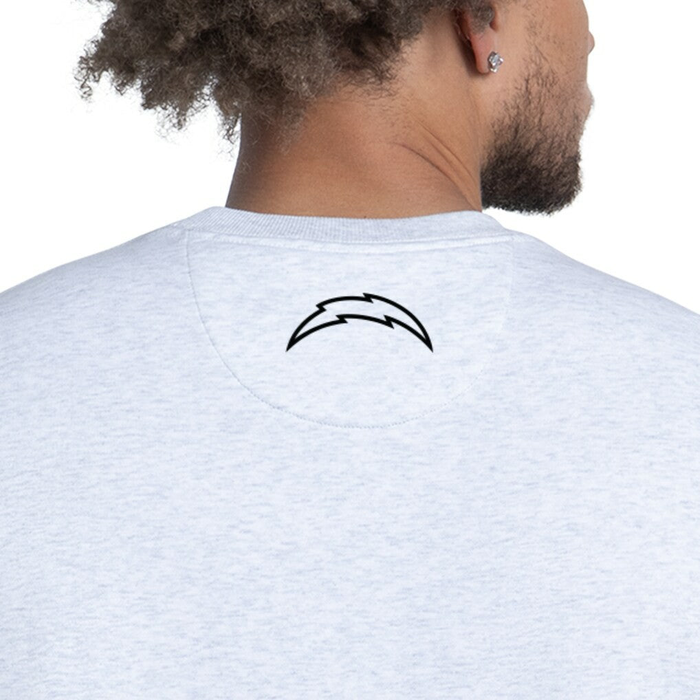 Los Angeles Chargers Starter Faceoff Fleece Sweatshirt - Ash - NFL