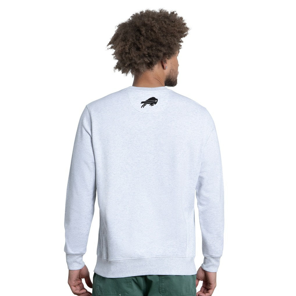 Buffalo Bills Starter Faceoff Fleece Sweatshirt - Ash - NFL