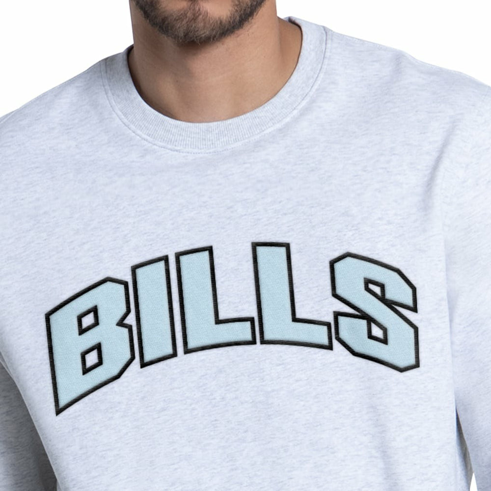 Buffalo Bills Starter Faceoff Fleece Sweatshirt - Ash - NFL