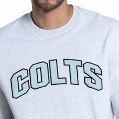 Indianapolis Colts Starter Faceoff Fleece Sweatshirt - Ash - NFL