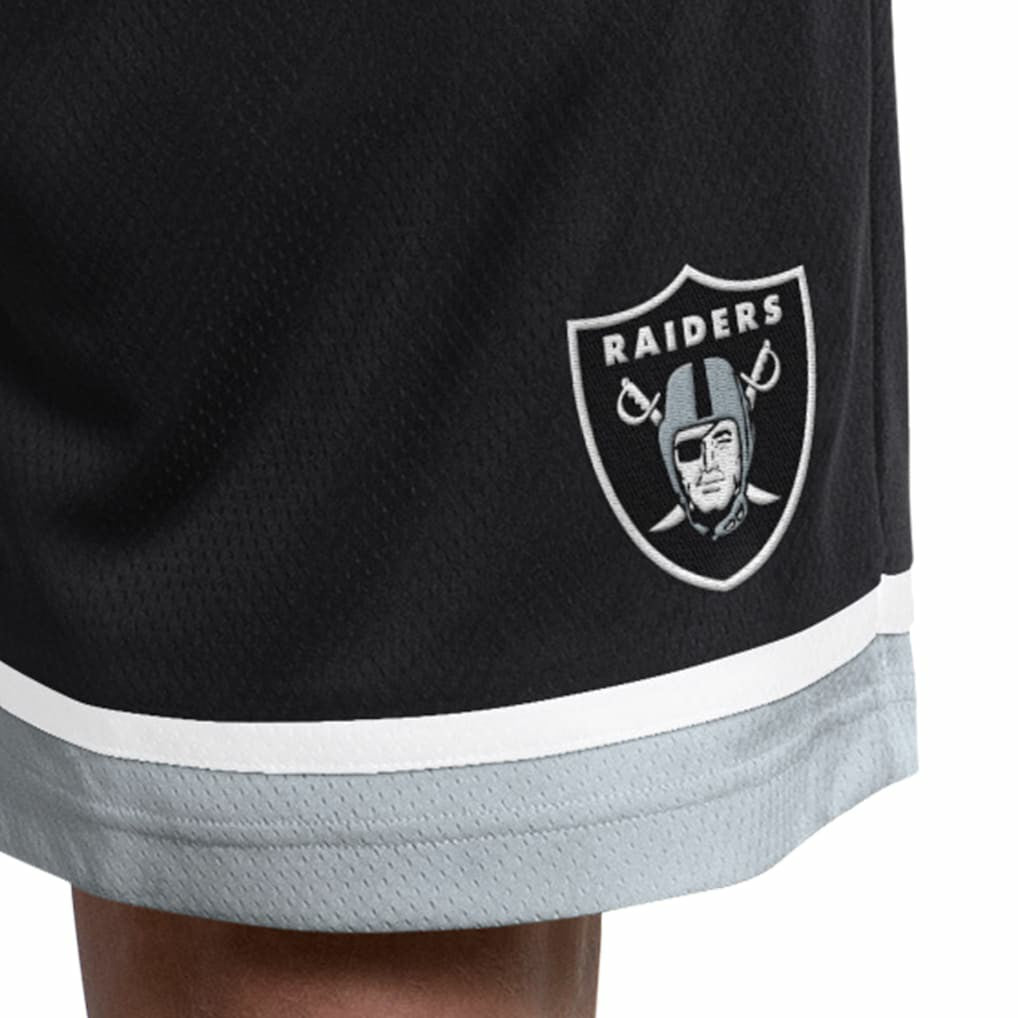 Las Vegas Raiders Starter Power Play Mesh Shorts - Black - NFL