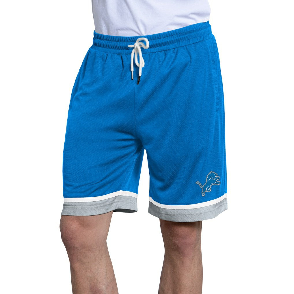 Detroit Lions Starter Power Play Mesh Shorts - Blue - NFL