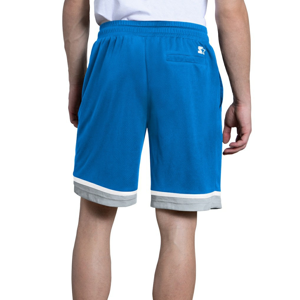 Detroit Lions Starter Power Play Mesh Shorts - Blue - NFL
