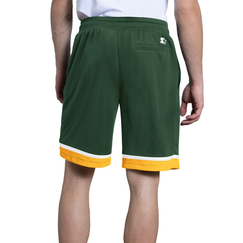 Green Bay Packers Starter Power Play Mesh Shorts - Green - NFL