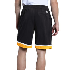 Pittsburgh Steelers Starter Power Play Mesh Shorts - Black - NFL