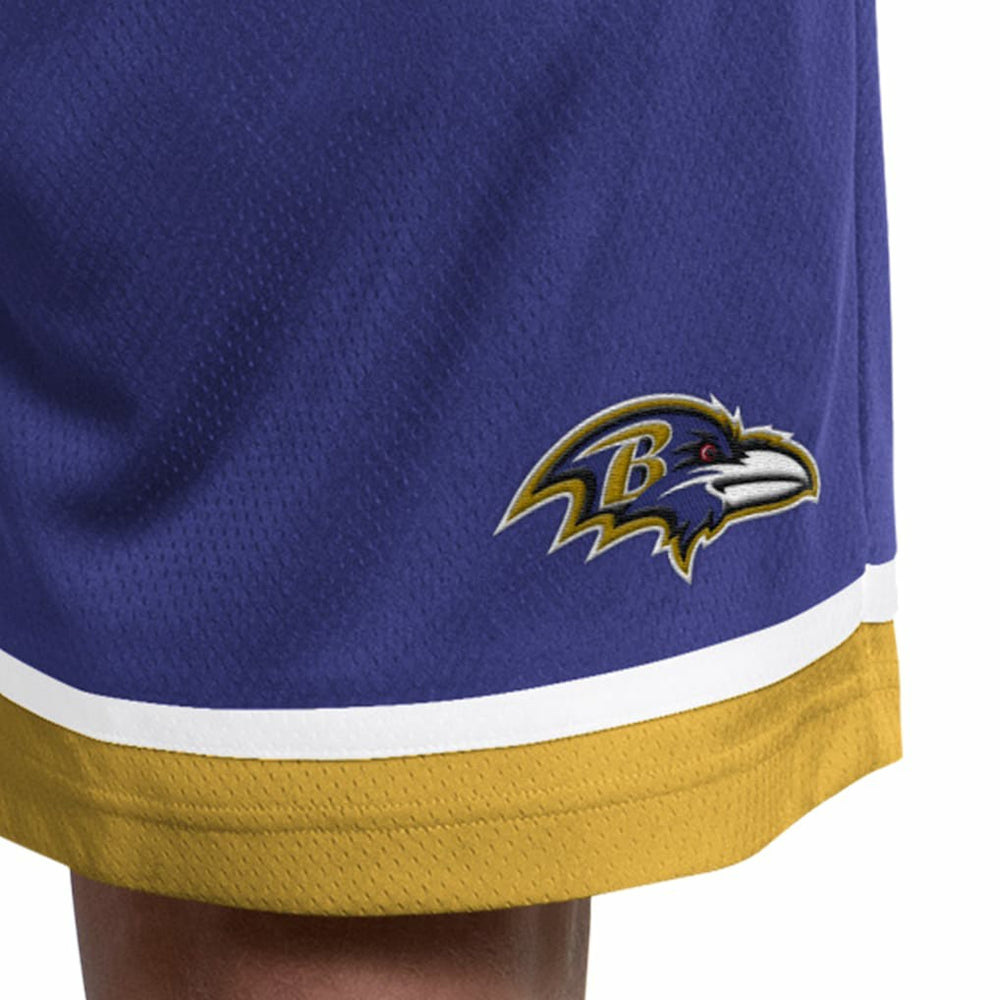 Baltimore Ravens Starter Power Play Mesh Shorts - Purple - NFL