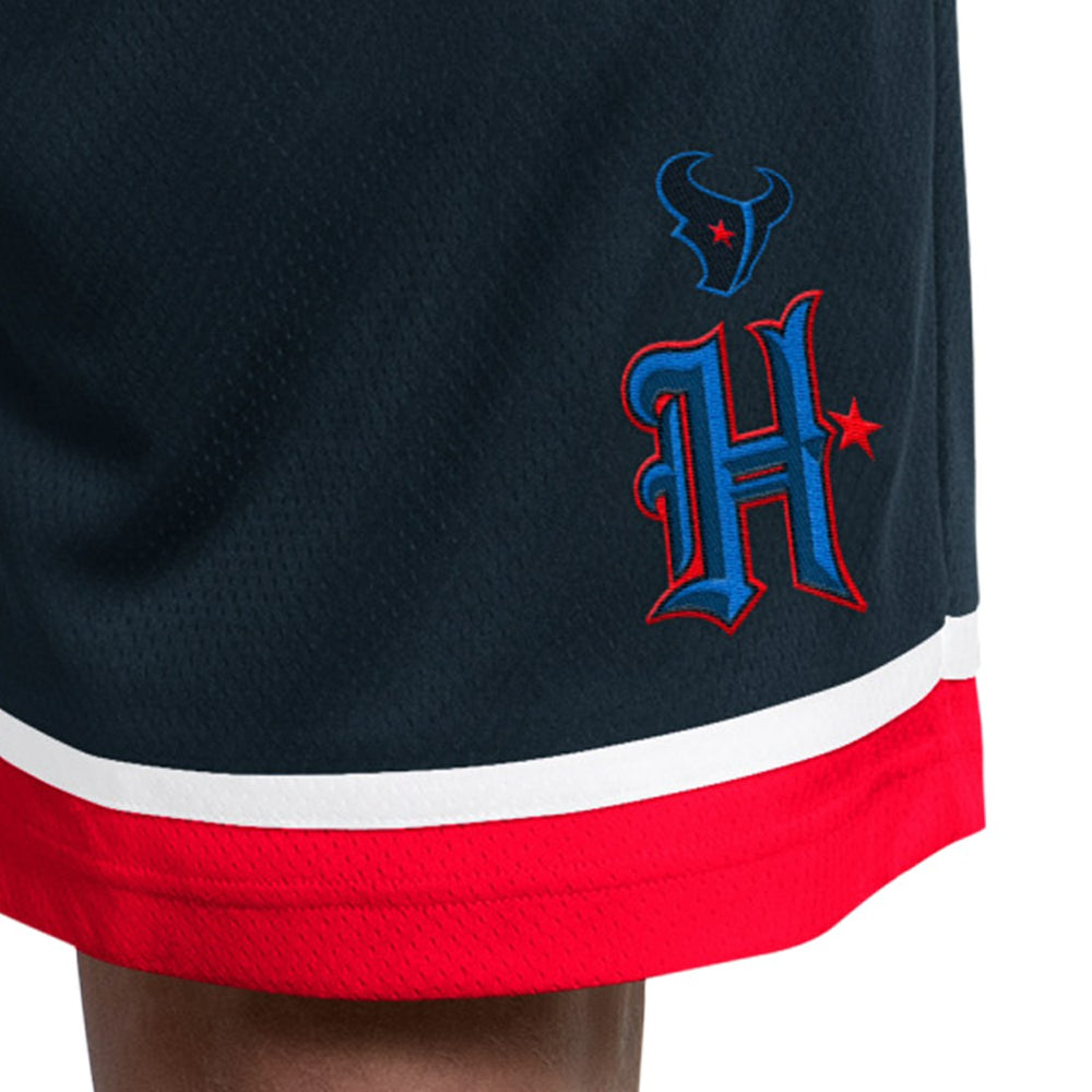 Houston Texans Starter Alternate Power Play Mesh Shorts - Navy - NFL