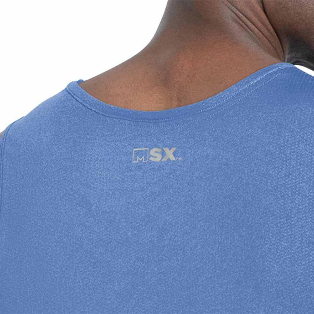 Buffalo Bills MSX by Michael Strahan Energy Scoop Neck Tank Top - Royal - NFL