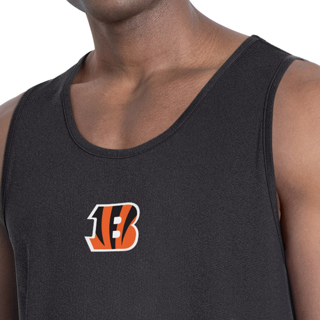 Cincinnati Bengals MSX by Michael Strahan Energy Tank Top - Charcoal - NFL