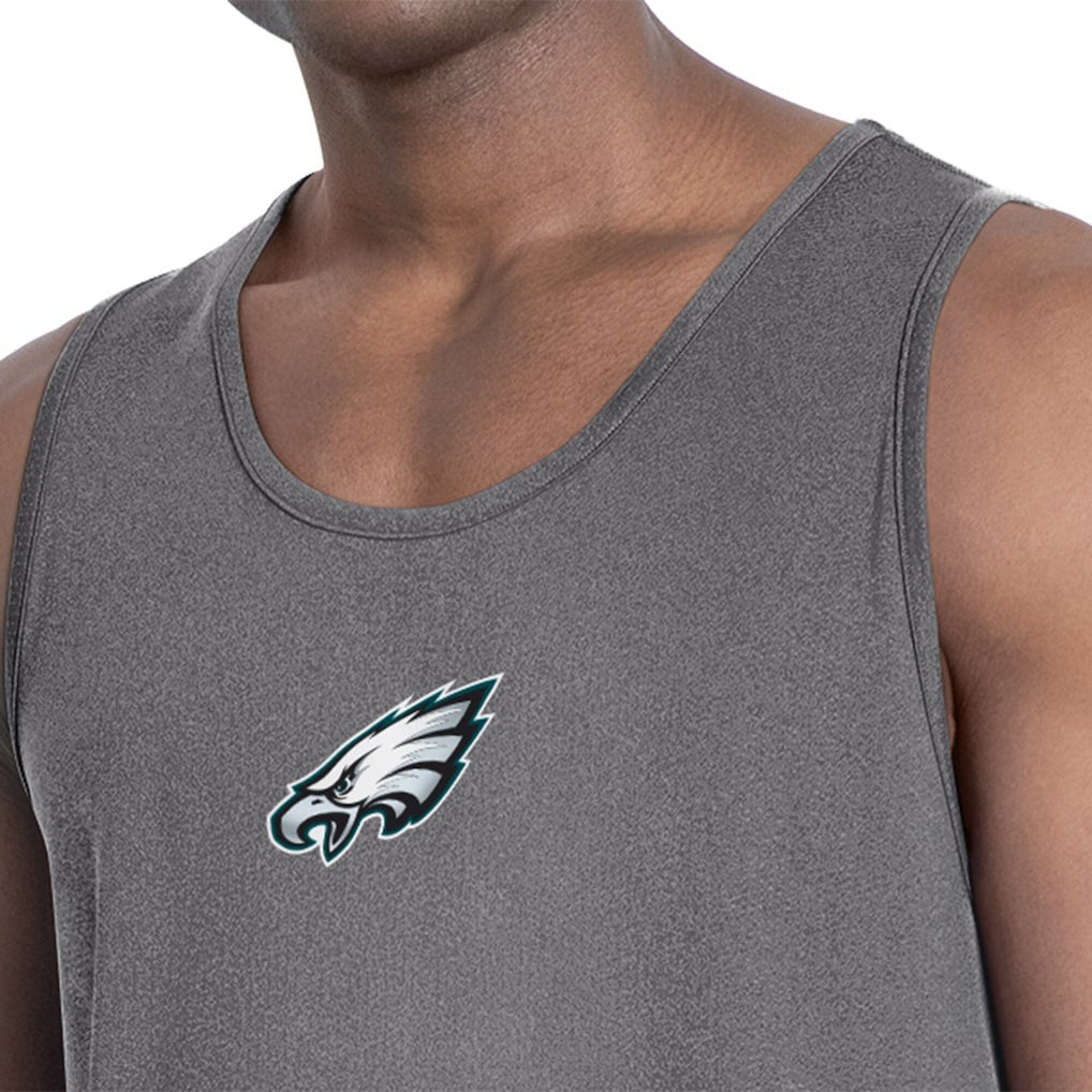 Philadelphia Eagles MSX by Michael Strahan Energy Tank Top - Charcoal - NFL