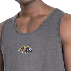 Baltimore Ravens MSX by Michael Strahan Energy Tank Top - Charcoal - NFL