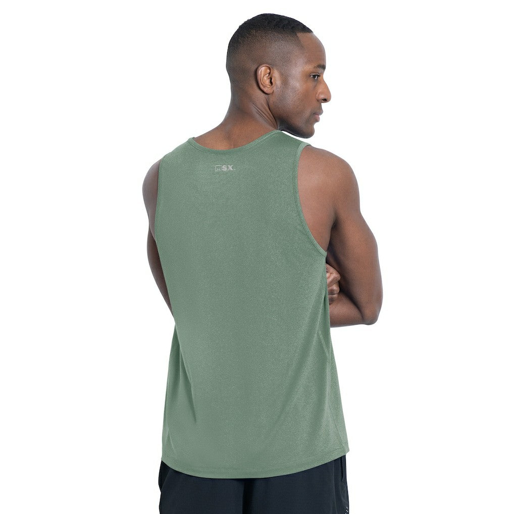 New York Jets MSX by Michael Strahan Energy Scoop Neck Tank Top - Green - NFL
