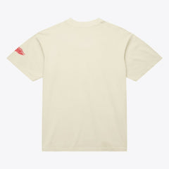 Detroit Red Wings Mitchell & Ness Unisex Arched Team T-Shirt - Cream | NHL Lifestyle