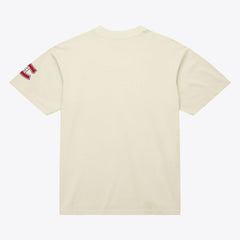 Montreal Canadiens Mitchell & Ness Unisex Arched Team T-Shirt - Cream | NHL Lifestyle