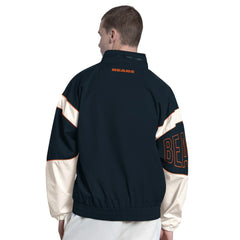 Chicago Bears Starter The Gust Full-Zip Hooded Jacket - Navy - NFL