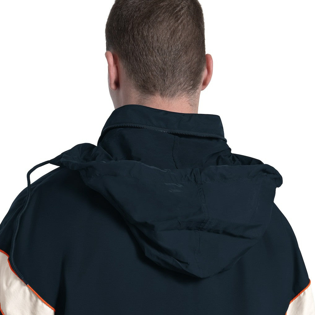 Chicago Bears Starter The Gust Full-Zip Hooded Jacket - Navy - NFL