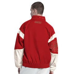 San Francisco 49ers Starter The Gust Full-Zip Hooded Jacket - Scarlet - NFL