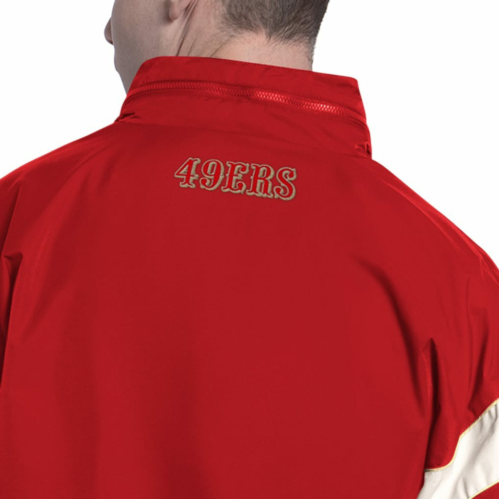 San Francisco 49ers Starter The Gust Full-Zip Hooded Jacket - Scarlet - NFL