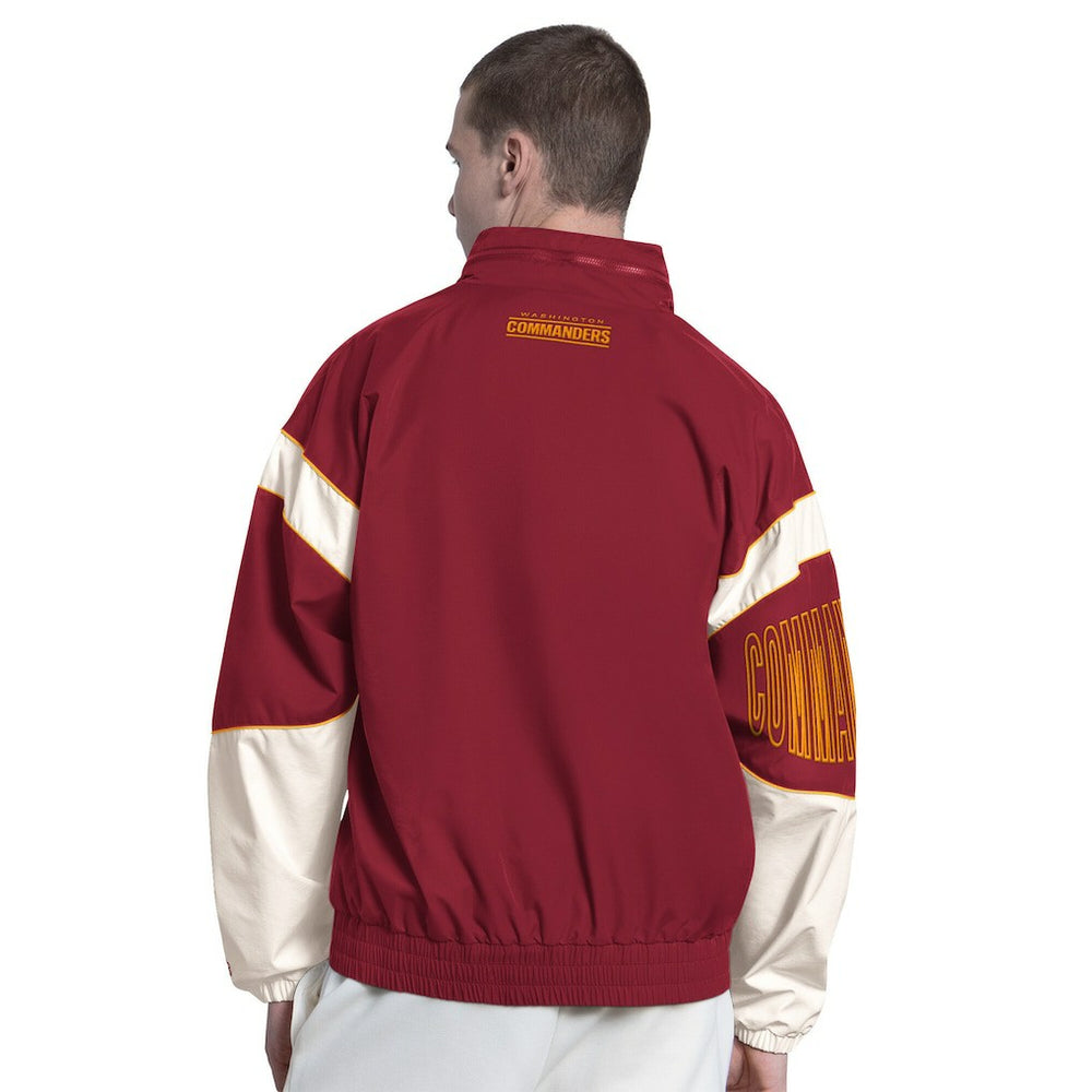 Washington Commanders Starter The Gust Full-Zip Hooded Jacket - Burgundy - NFL