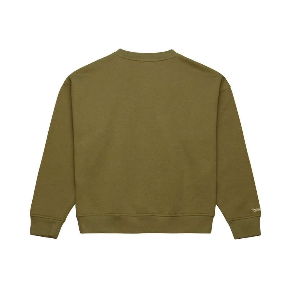 New York Rangers Mitchell & Ness Women's Fleece Sweatshirt - Hunter Green | NHL Lifestyle