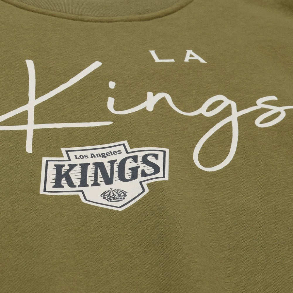 Los Angeles Kings Mitchell & Ness Women's Fleece Sweatshirt - Hunter Green | NHL online