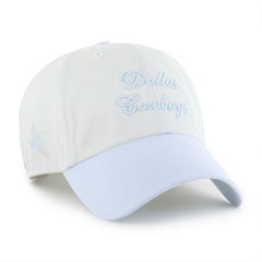 Dallas Cowboys '47 Women's Gelato Two-Tone Clean Up Adjustable Hat - White - 47 brand