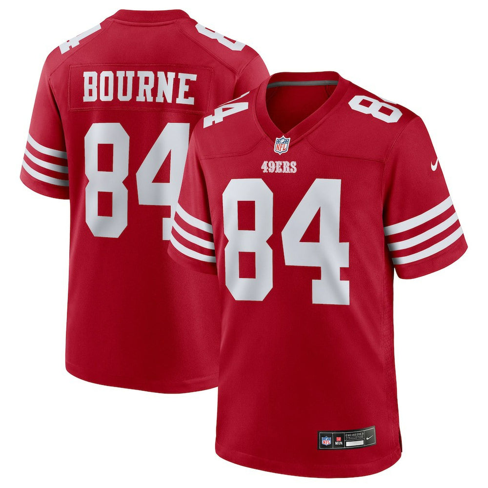 Kendrick Bourne San Francisco 49ers Team Game Jersey - Scarlet - Nike
