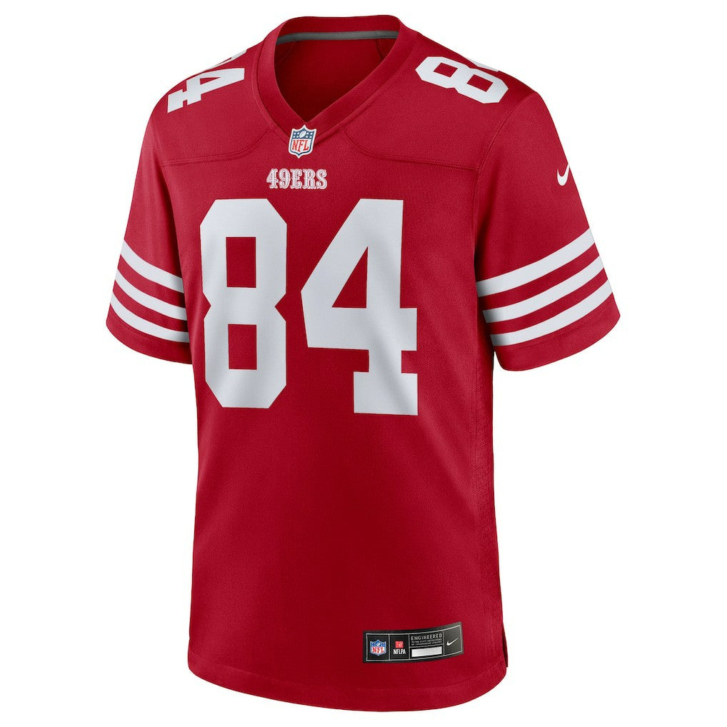 Kendrick Bourne San Francisco 49ers Team Game Jersey - Scarlet - Nike