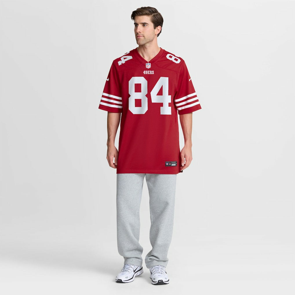 Kendrick Bourne San Francisco 49ers Team Game Jersey - Scarlet - Nike