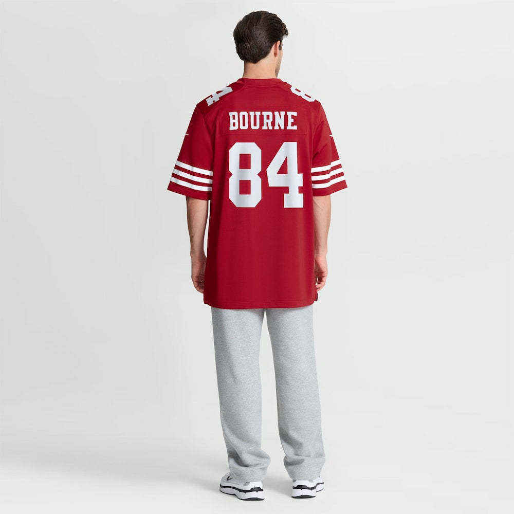 Kendrick Bourne San Francisco 49ers Team Game Jersey - Scarlet - Nike