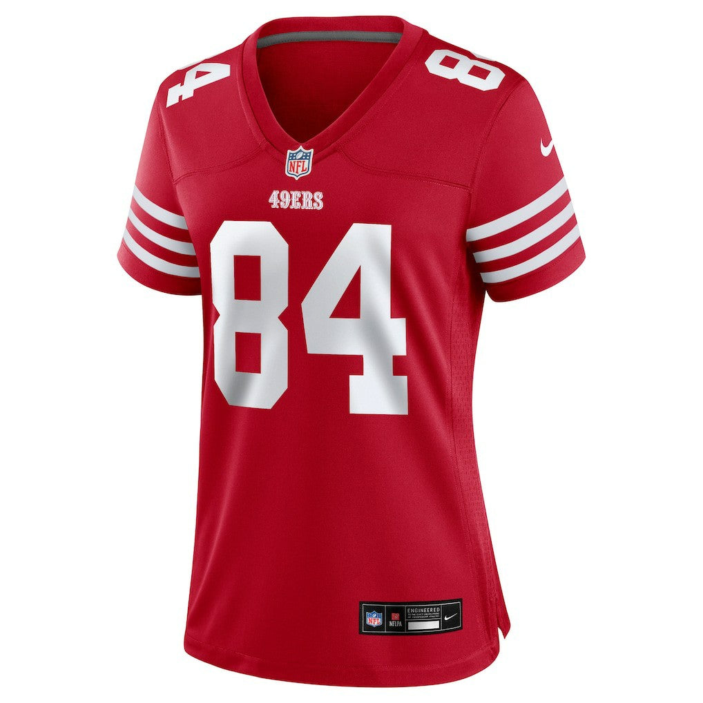 Kendrick Bourne San Francisco 49ers Women's Team Game Jersey - Scarlet - Nike